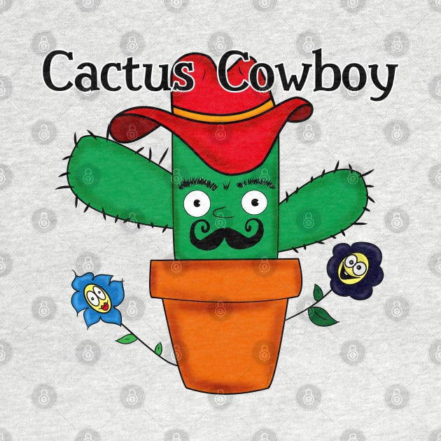 Cactus Cowboy by DitzyDonutsDesigns